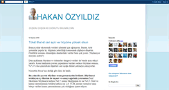 Desktop Screenshot of hakanozyildiz.com