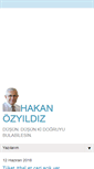 Mobile Screenshot of hakanozyildiz.com